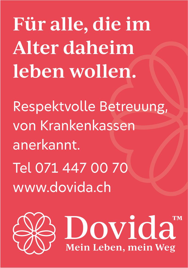 Dovida, Für alle, die im Alter daheim leben wollen.