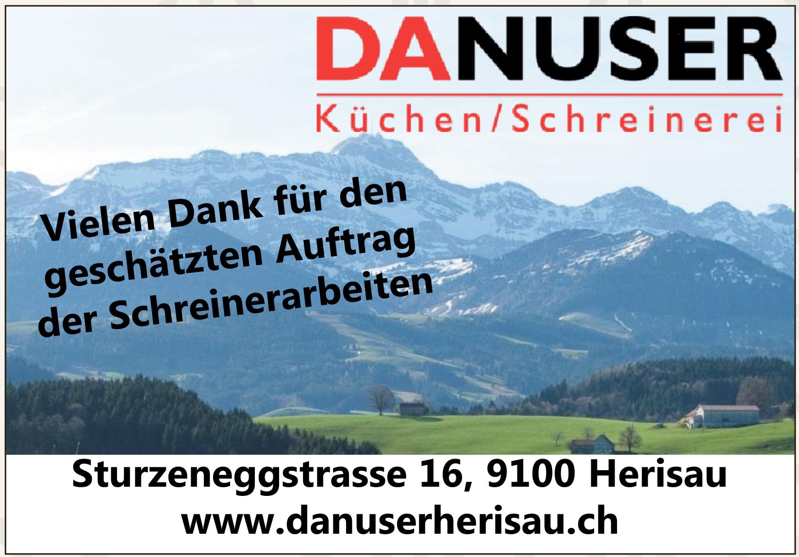 DANUSER, Herisau - Küchen/Schreinerei