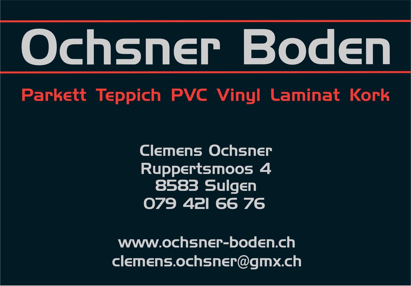 Ochsner Boden, Sulgen - Parkett - Teppich - Pvc - Vinyl - Laminat - Kork