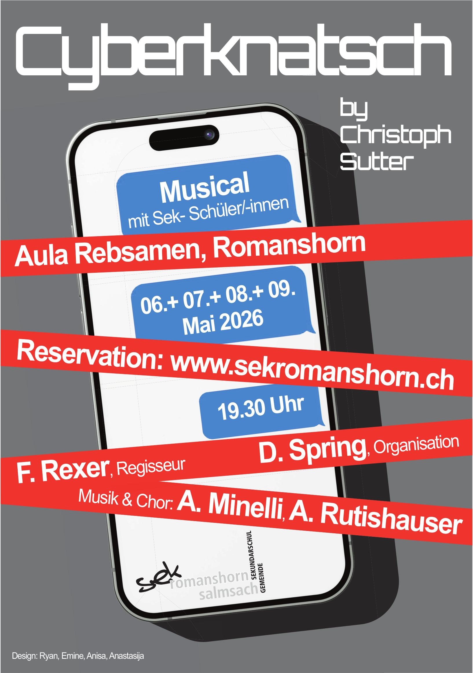 Cyberknatsch, 6. - 9. Mai, Aula Rebsamen, Romanshorn