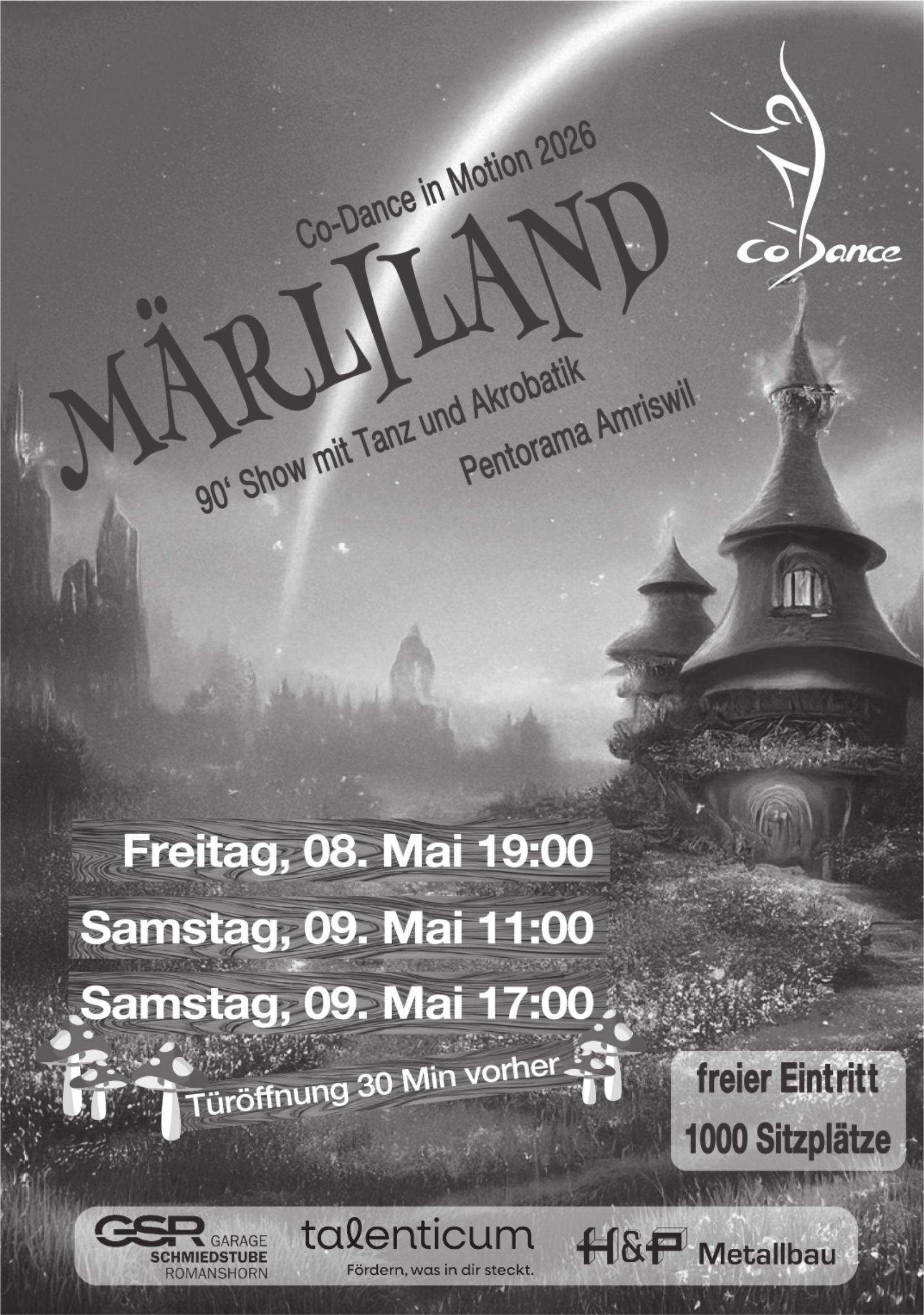 Märliland, 8. - 9. Mai, Pentorama Amriswil