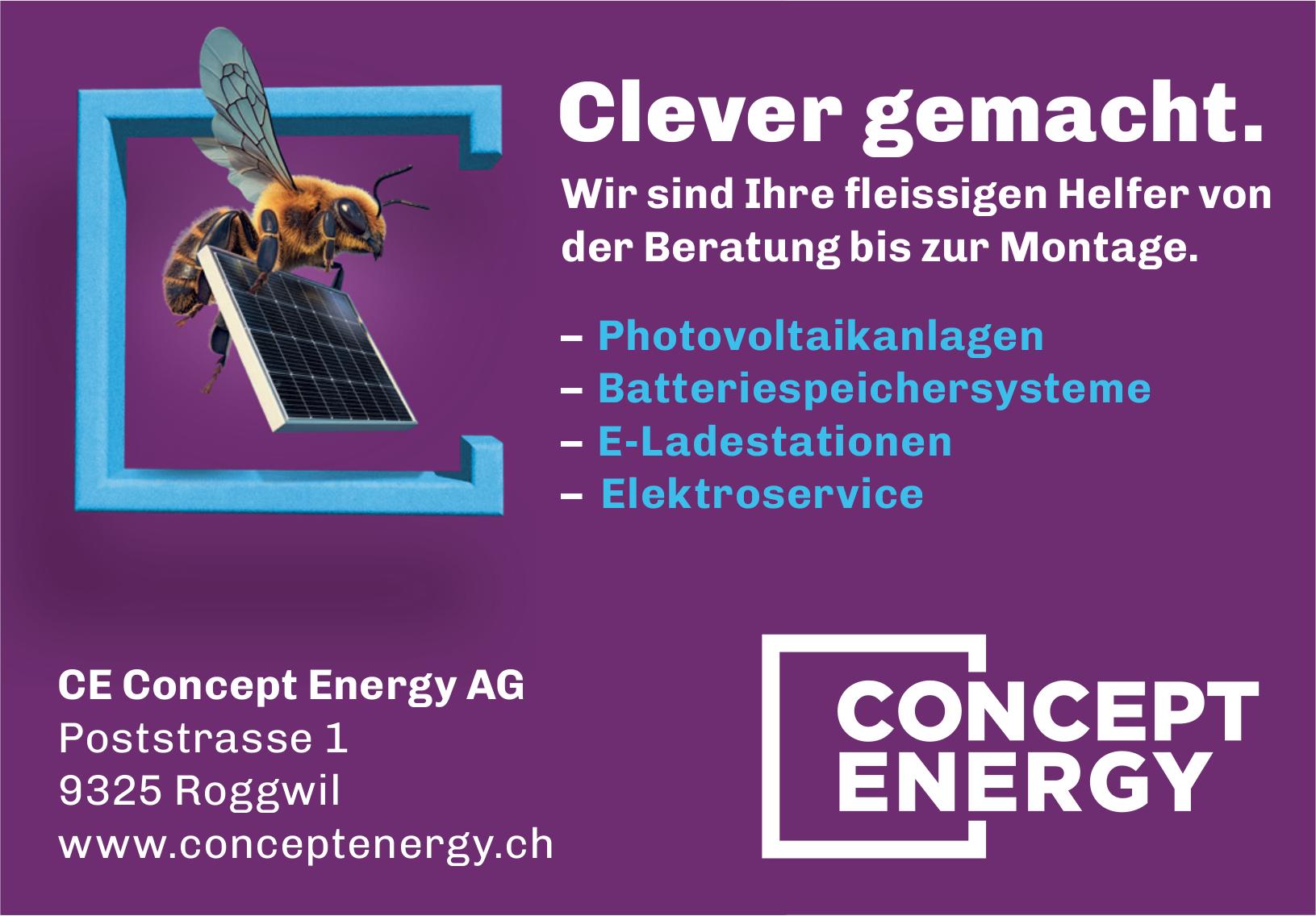 CE Concept Energy AG, Roggwil - Clever gemacht.