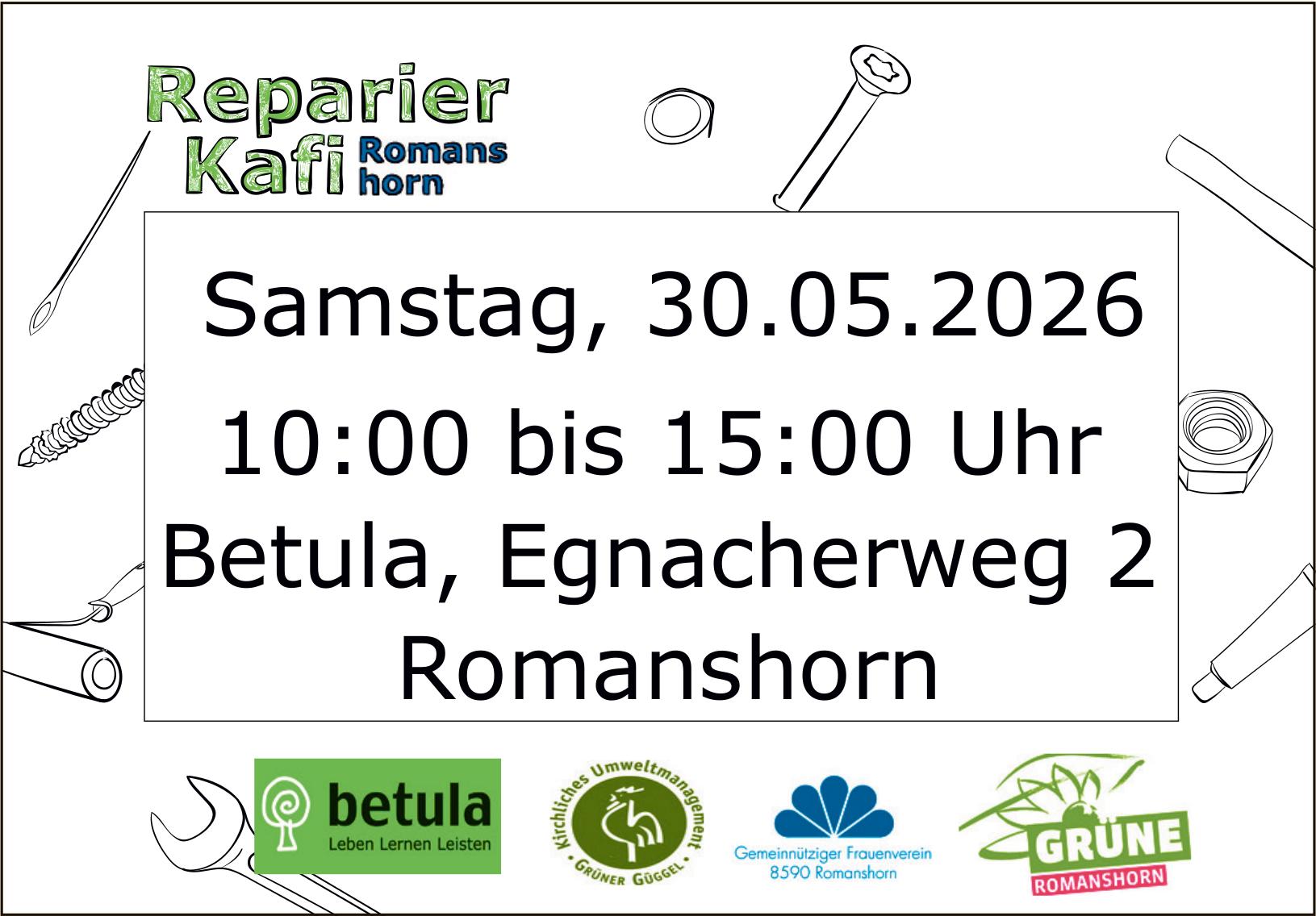 Reparier Kafi Romanshorn, 30. Mai, Betula