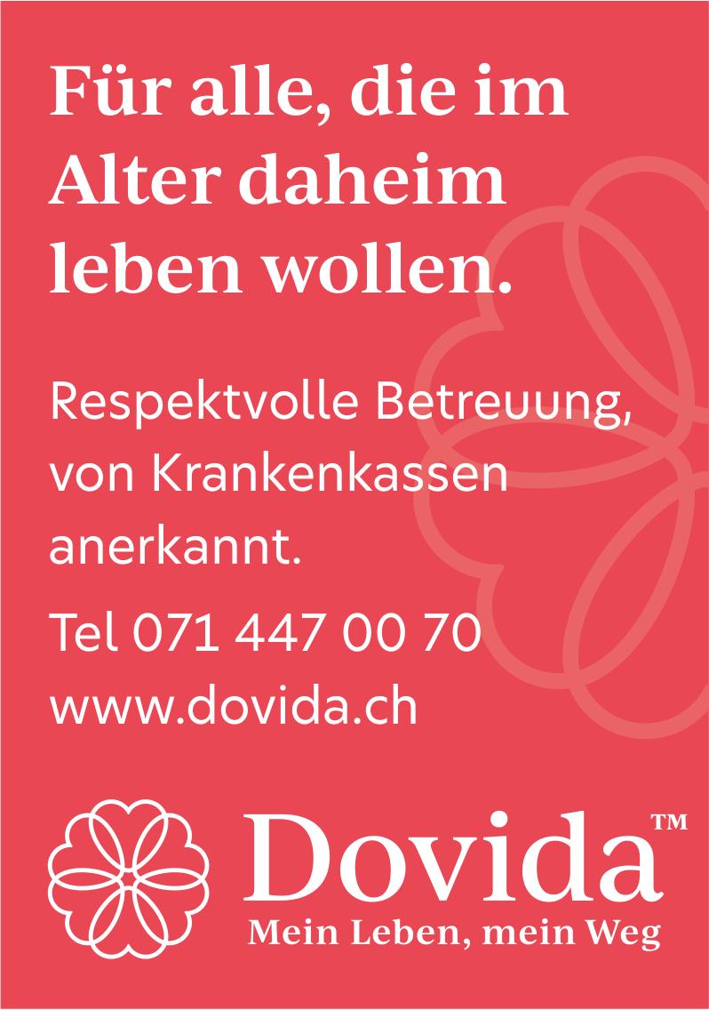Dovida, Für alle, die im Alter daheim leben wollen.