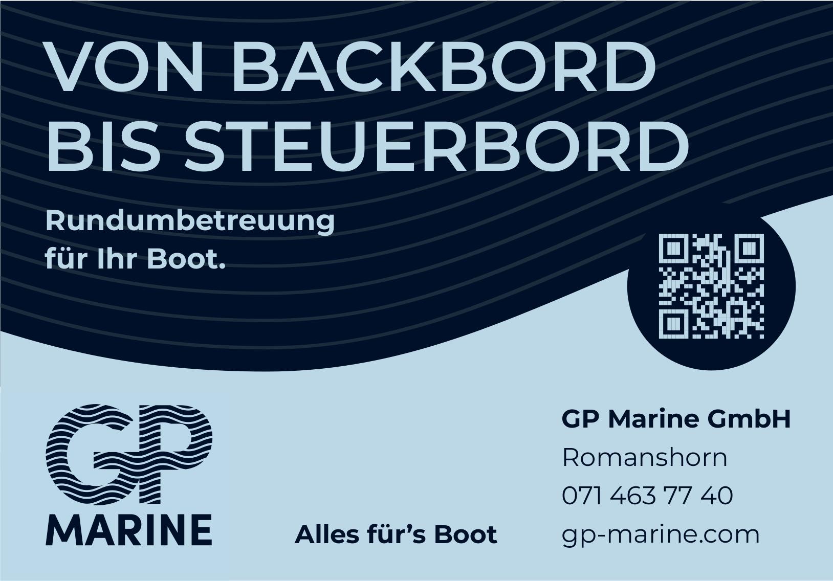 GP Marine GmbH, Romanshorn - Rundumbetreuung für Ihr Boot.