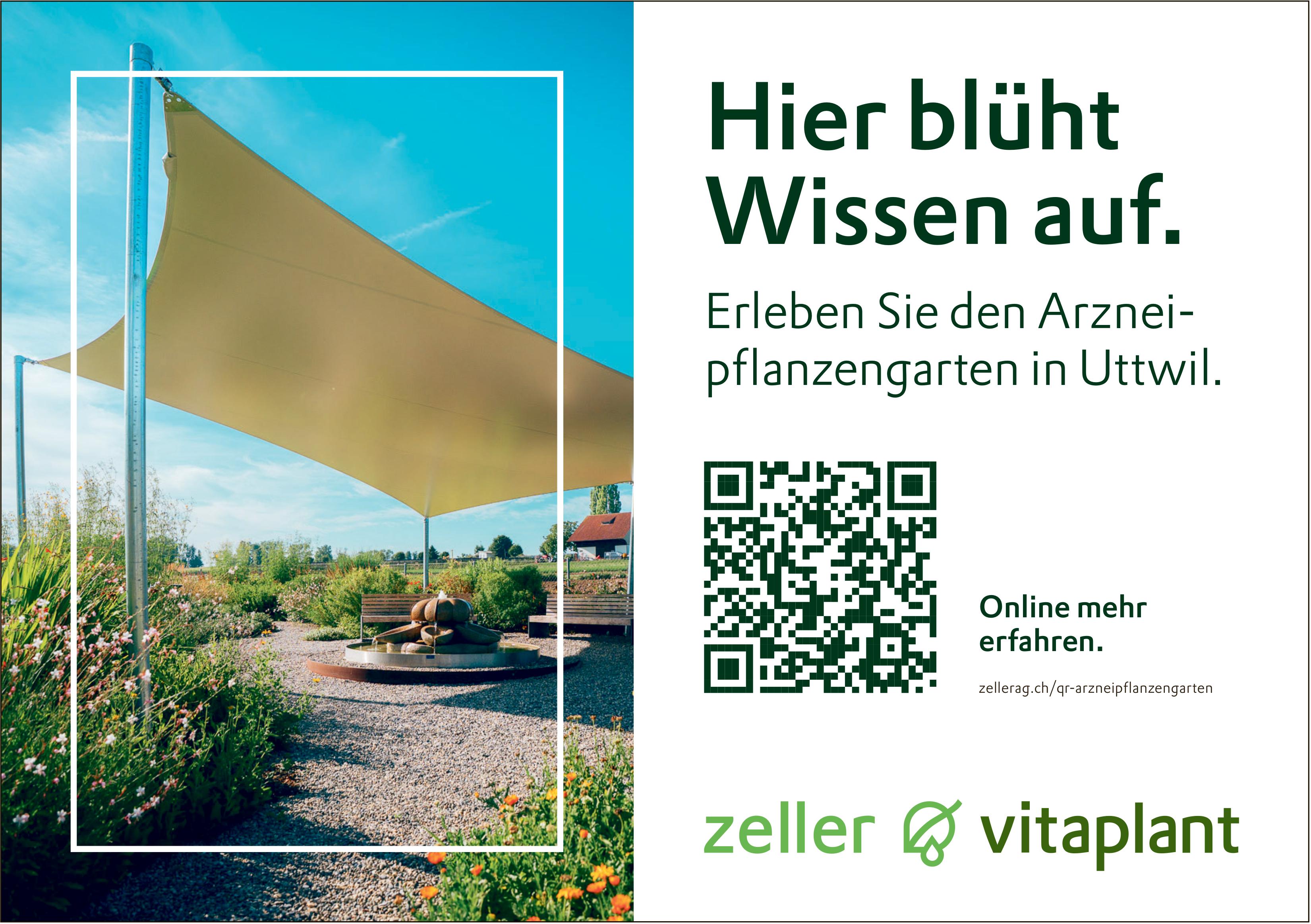 Zeller vitaplant, Uttwil - Hier blüht Wissen auf.