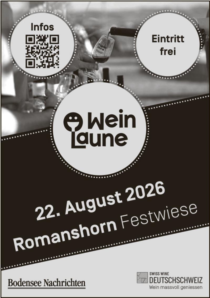 Weinlaune, 22. August, Festwiese, Romanshorn