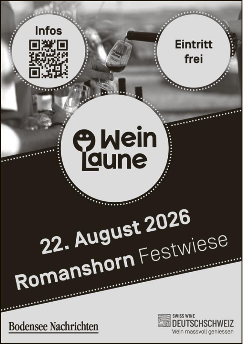 Weinlaune, 22. August, Festwiese, Romanshorn