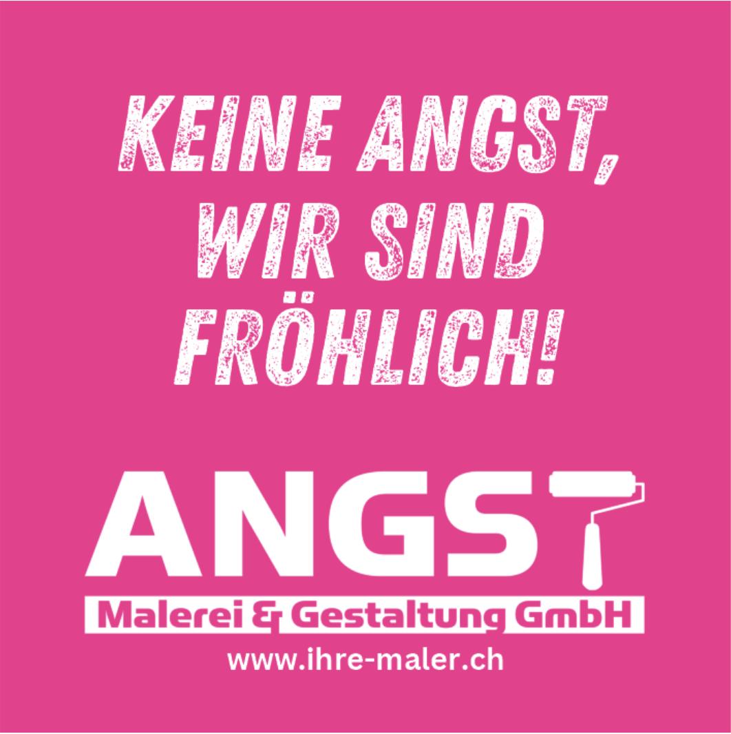 ANGST Malerei & Gestaltung GmbH, KEINE ANGST, WIR SIND FRÖHLICH!