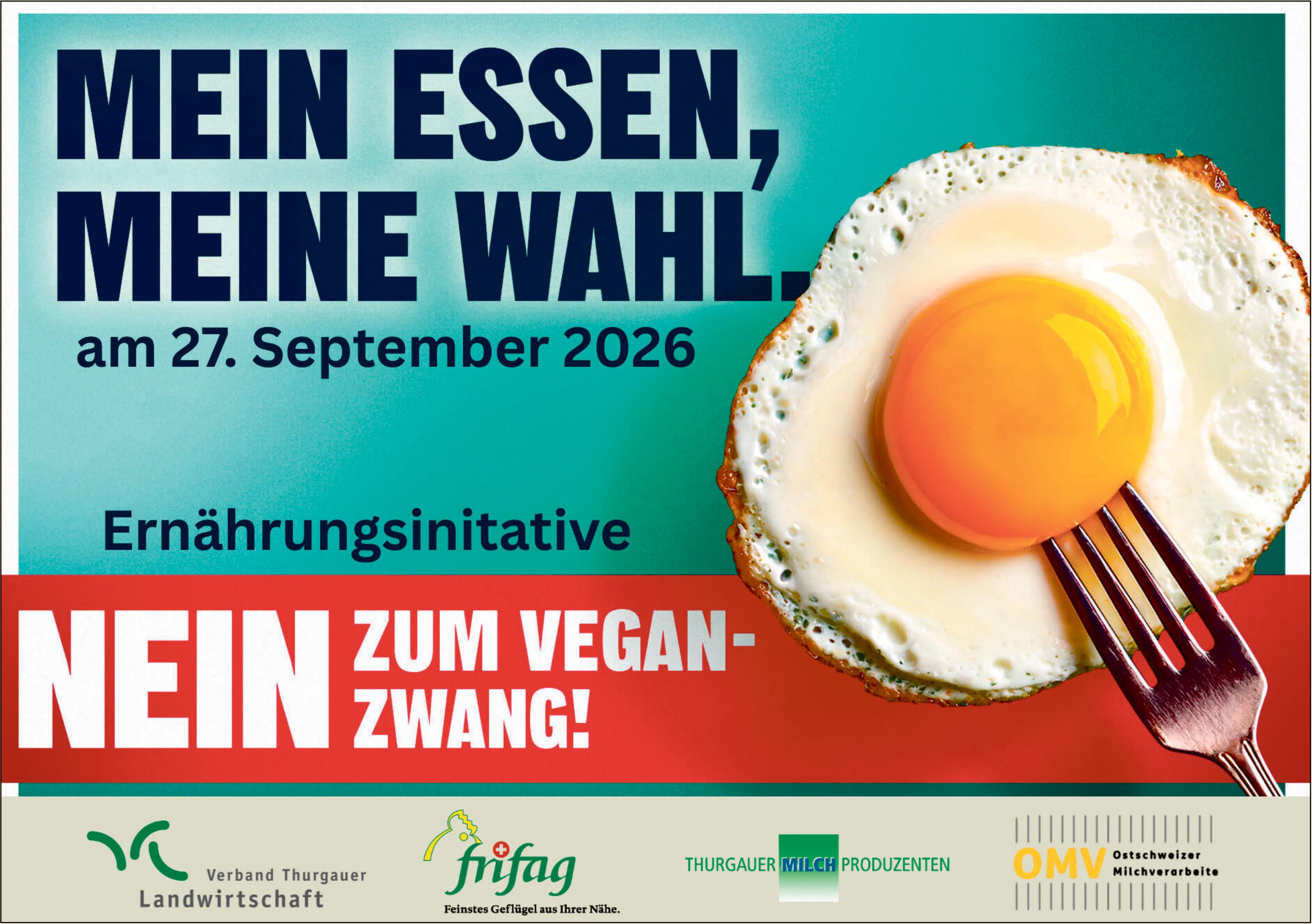 NEIN ZUM VEGANZWANG!
