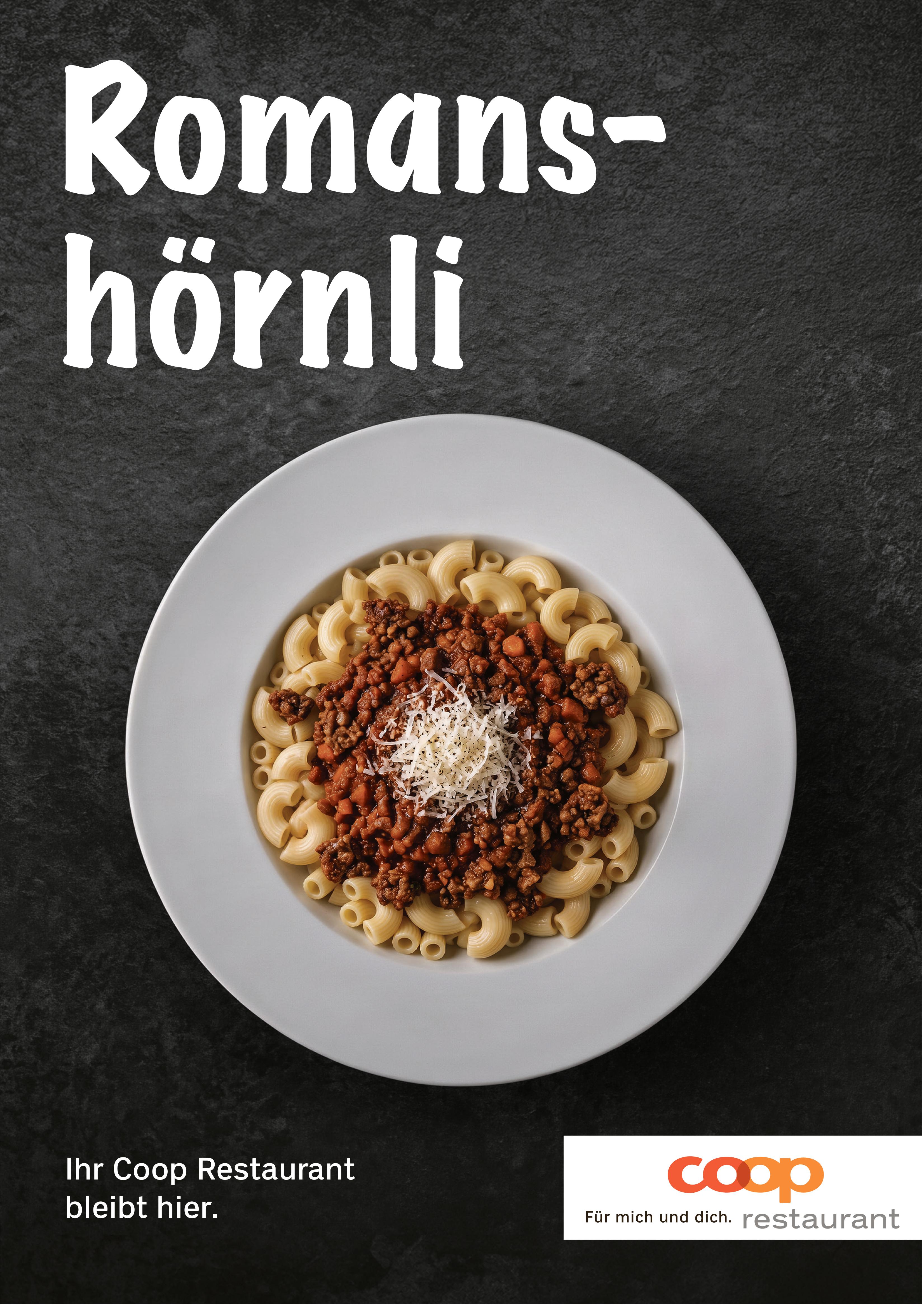 Coop, Romanshörnli: Ihr Coop Restaurant bleibt hier.
