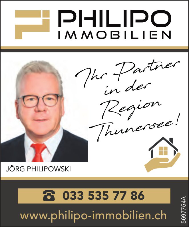 Philipo Immobilien - Ihr Partner in der Region Thunersee!
