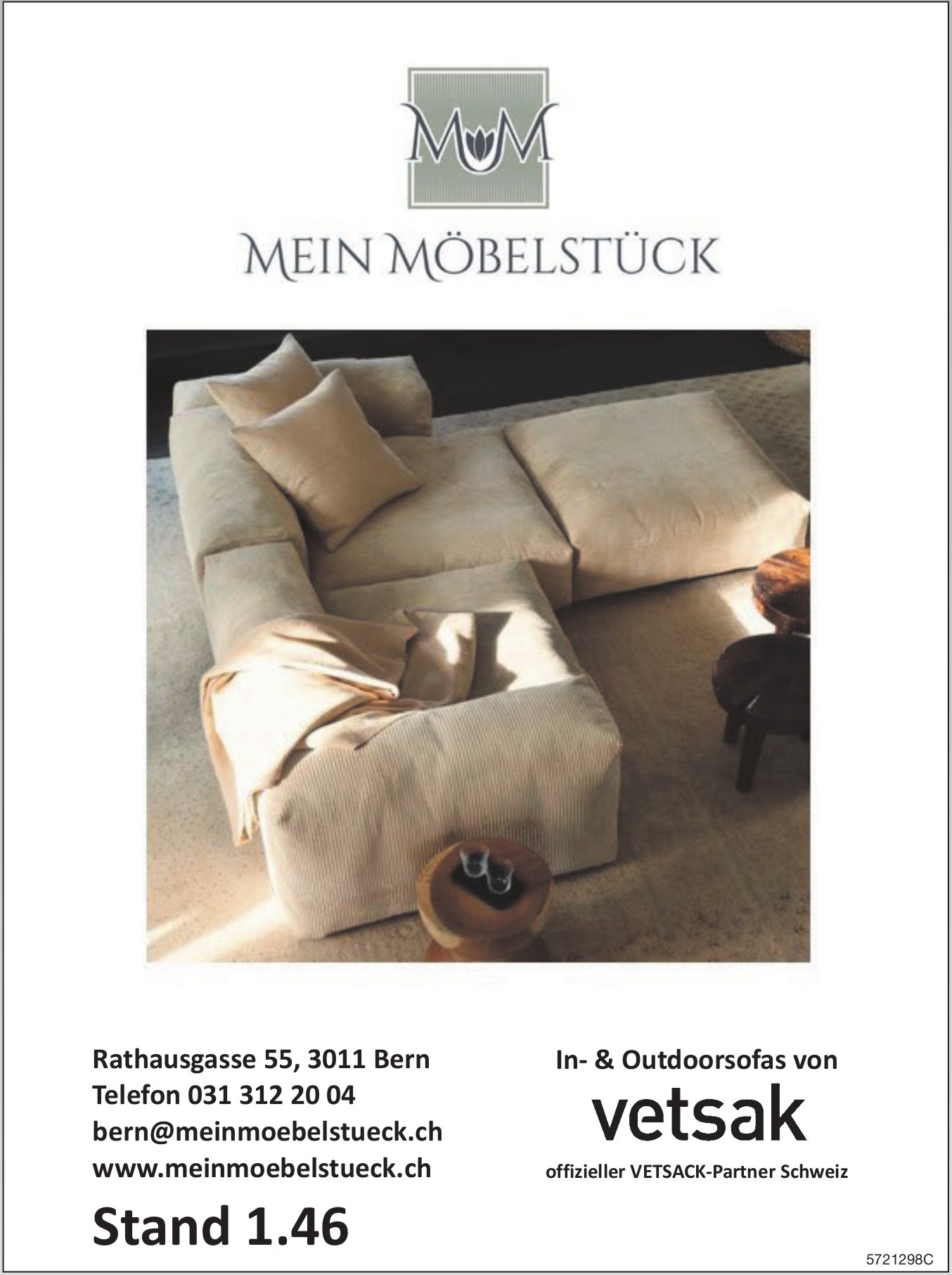 Mein Möbelstück, Bern - Offizieller VETSACK-Partner Schweiz