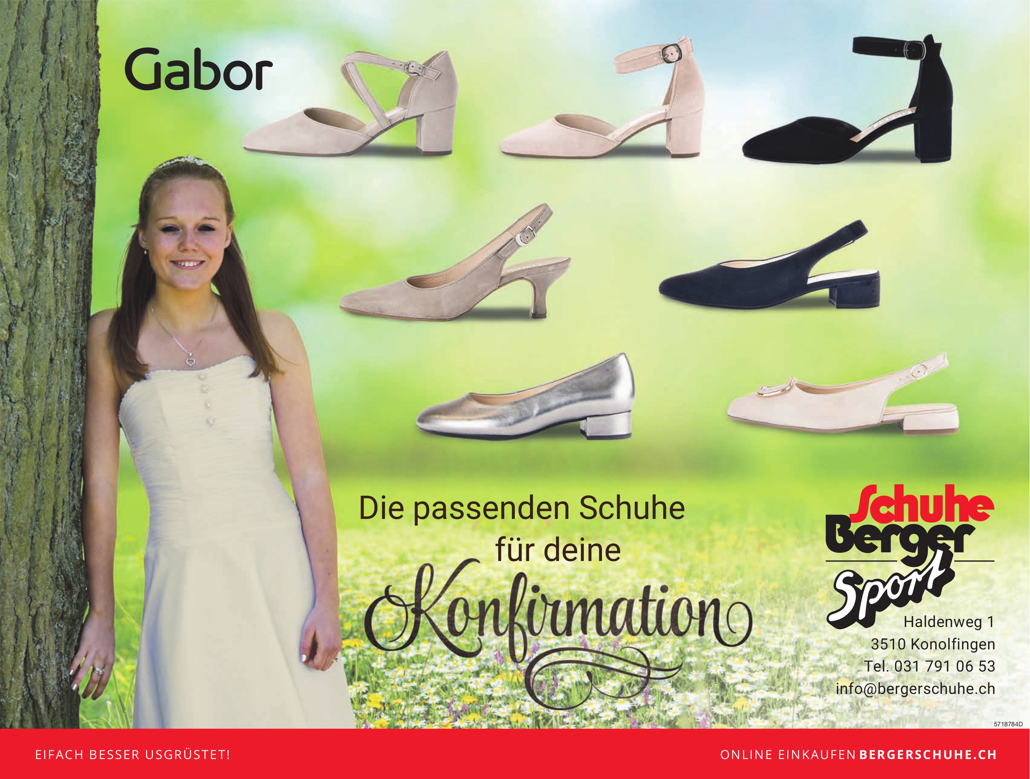 Schuhe Berger Sport, Konolfingen - Die passenden Schuhe für Deine Konfirmation