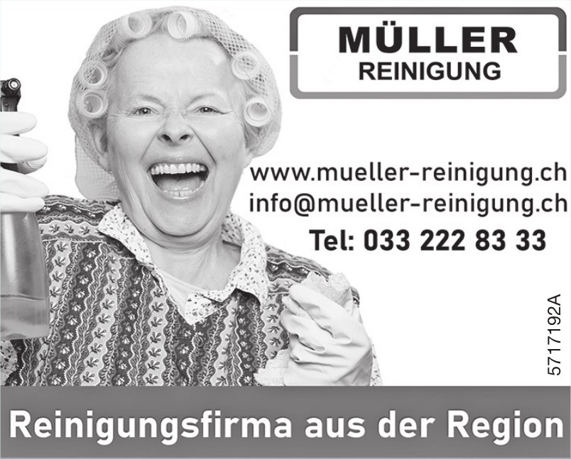 Müller Reinigung, Reinigungsfirma aus der Region