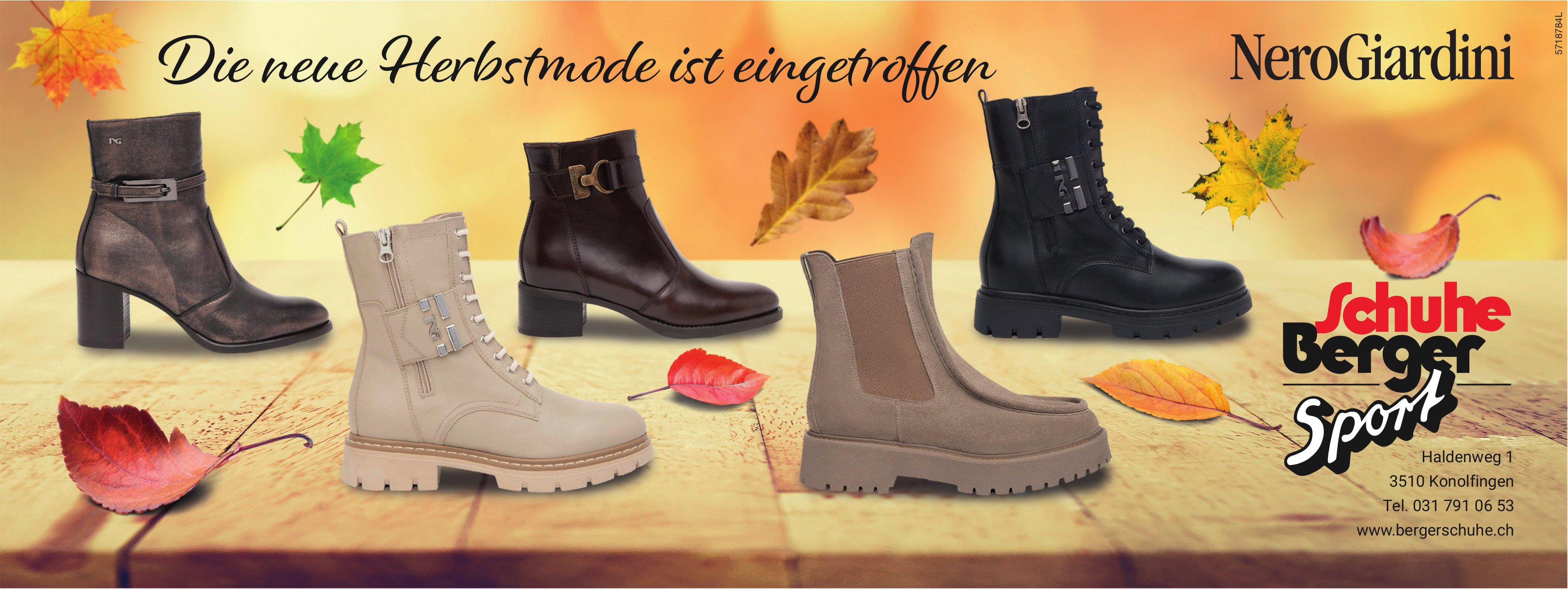 Schuhe Berger Sport, Konolfingen - Die neue Herbstmode ist eingetroffen