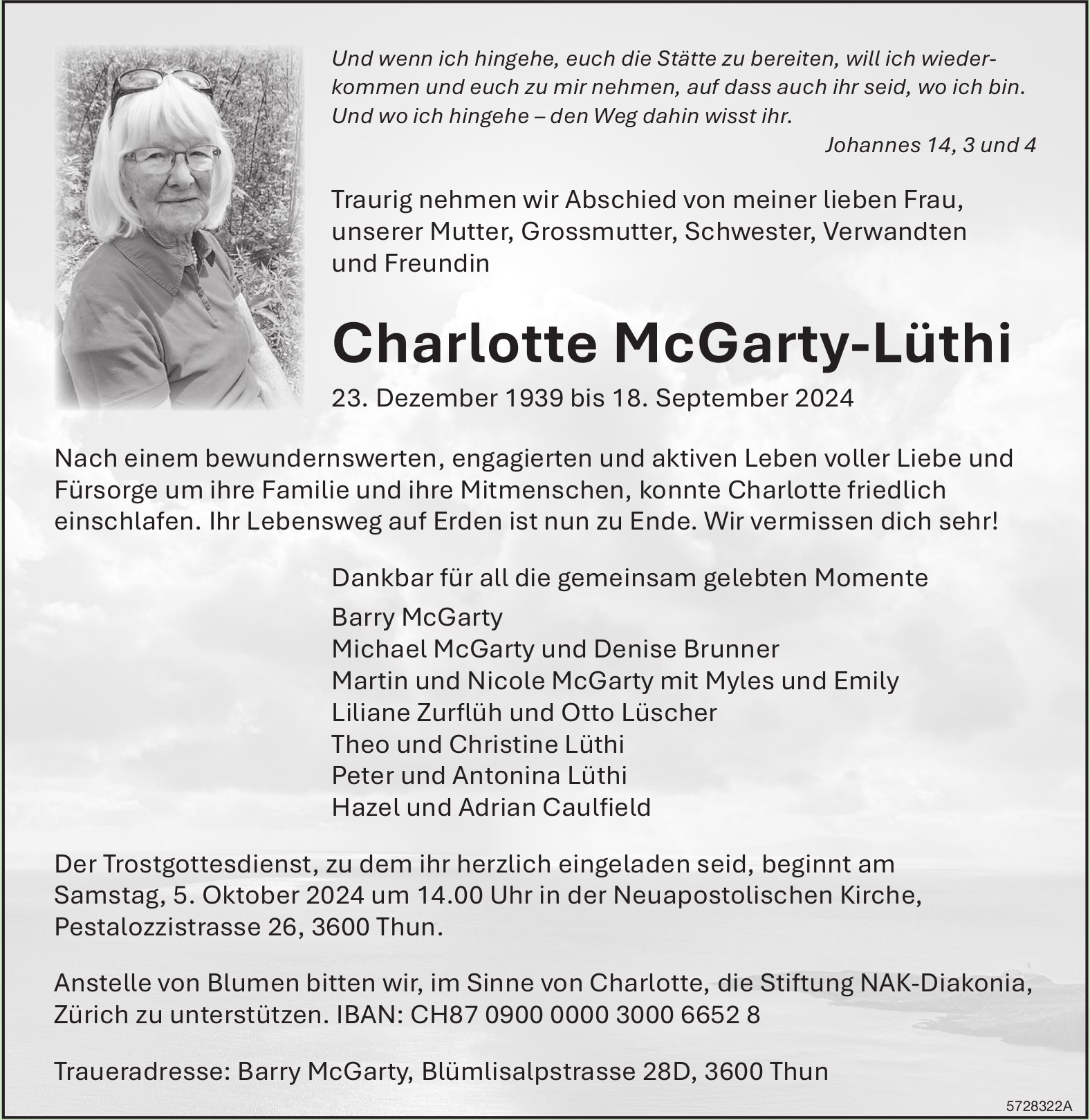 McGarty-Lüthi Charlotte, September 2024 / TA