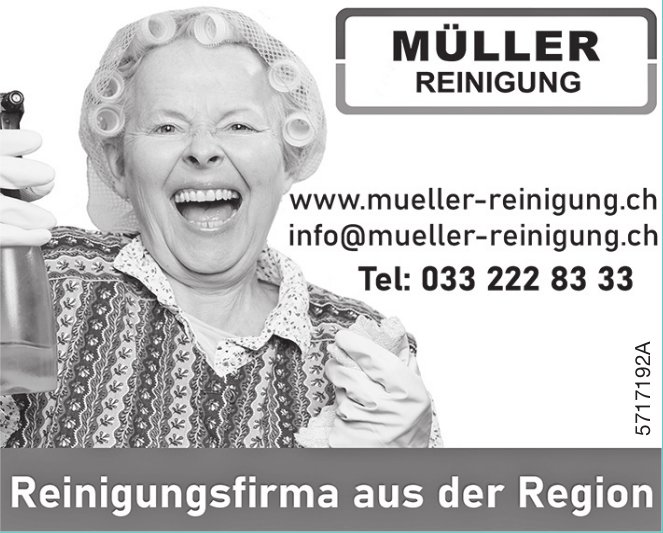 Müller Reinigung, Reinigungsfirma aus der Region