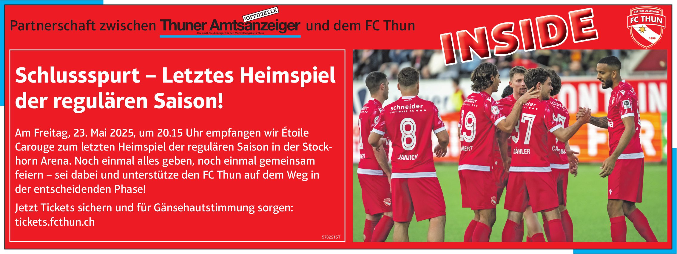 FC Thun - Etoile Carouge, 23. Mai, Thun