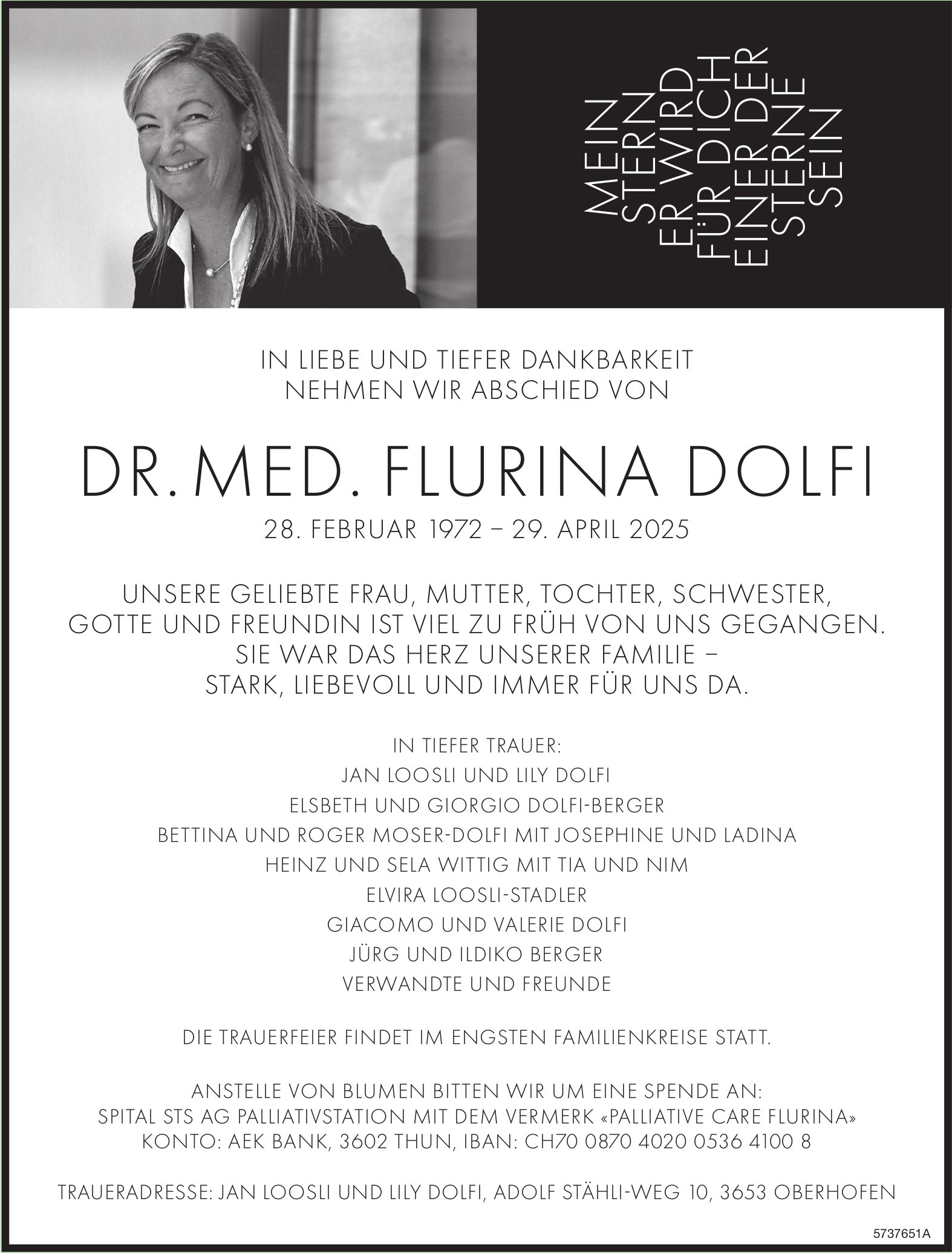 Dolfi Dr. med. Flurina, April 2025 / TA