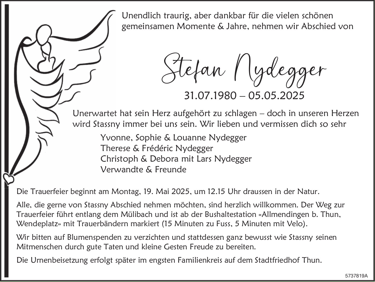 Nydegger Stefan, Mai 2025 / TA
