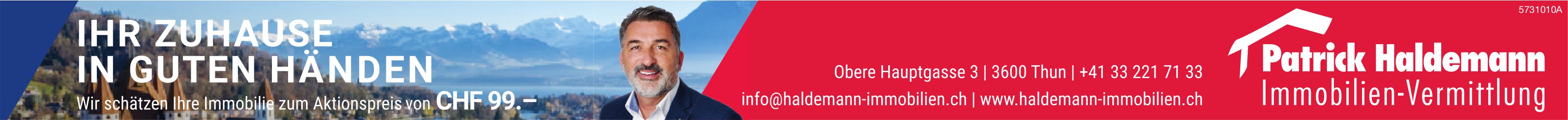 Haldemann Immobilien, Thun - Ihr Zuhause in guten Händen
