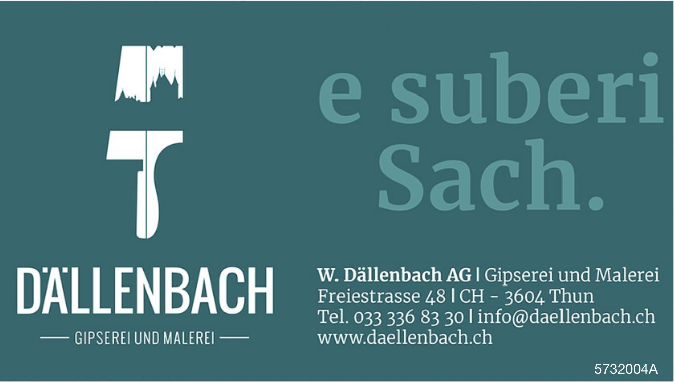 W. Dällenbach AG, Thun - e suberi Sach