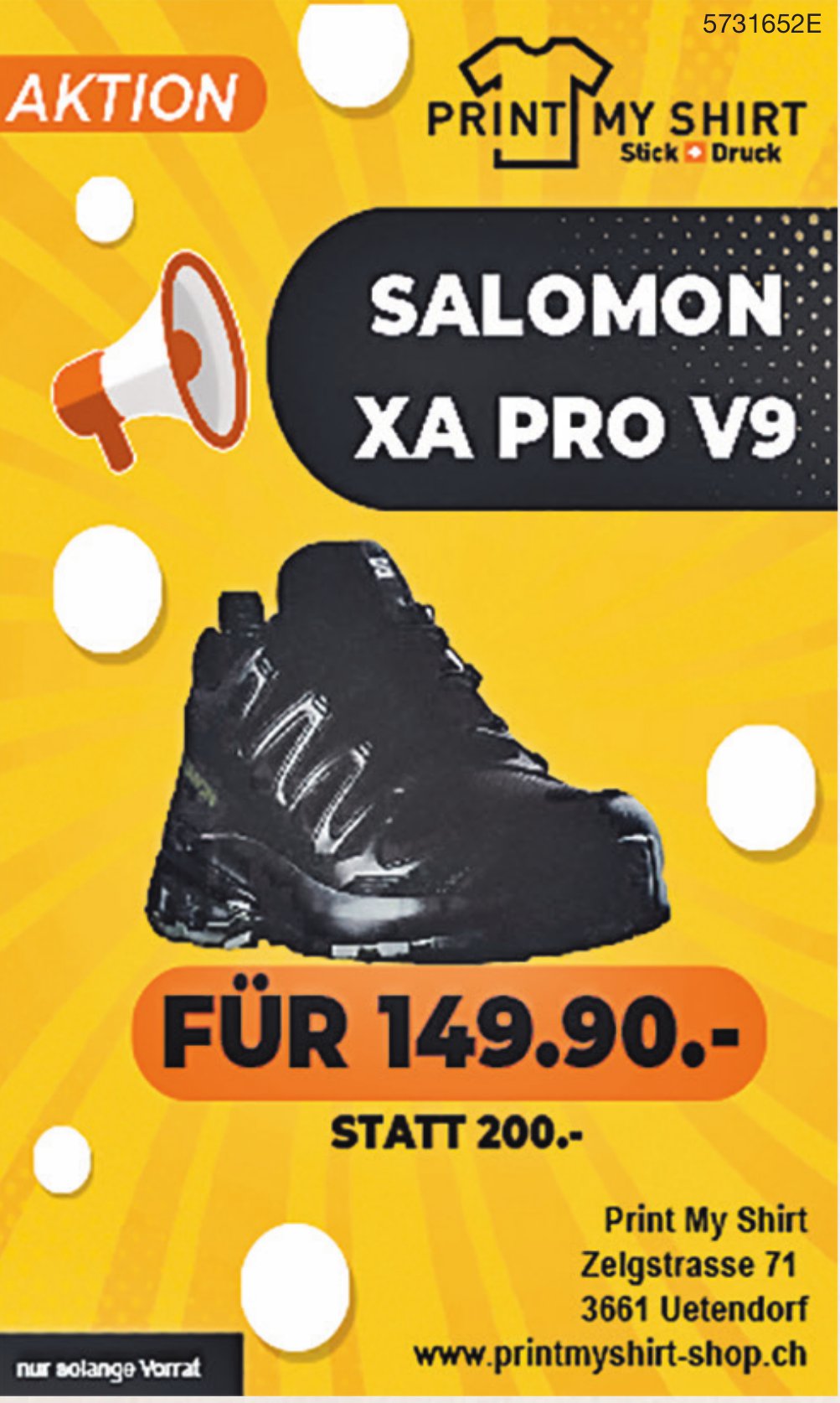 Print My Shirt, Uetendorf - Aktion