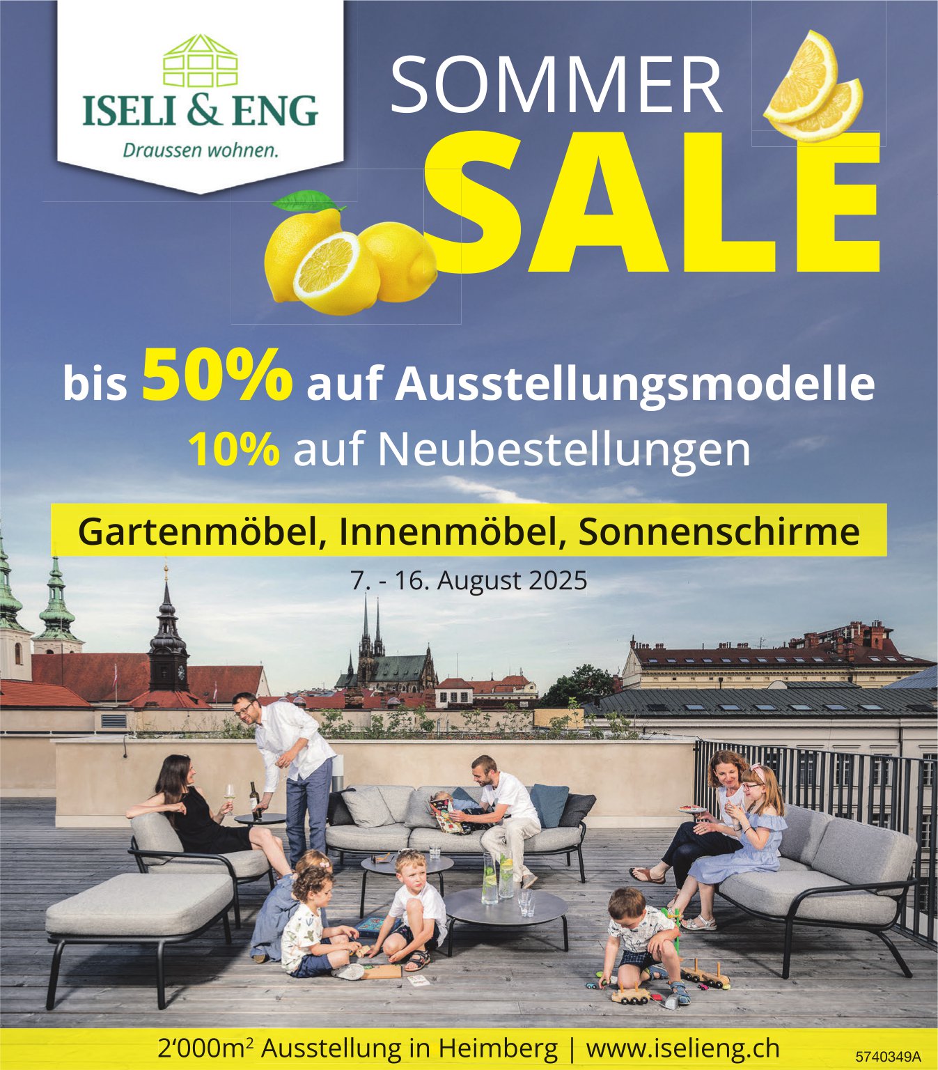 Sommer Sale, 7. bis 17. August, Iseli & Eng, Heimberg