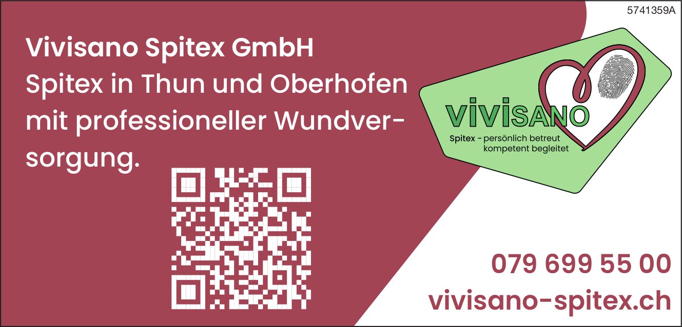 Vivisano Spitex GmbH, Thun - Professionelle Wundversorgung.