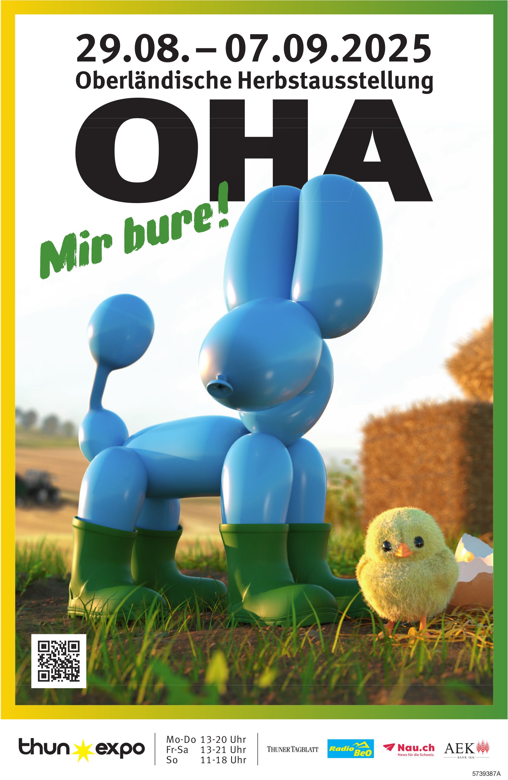 OHA, 29. August bis 7. September, Thun Expo