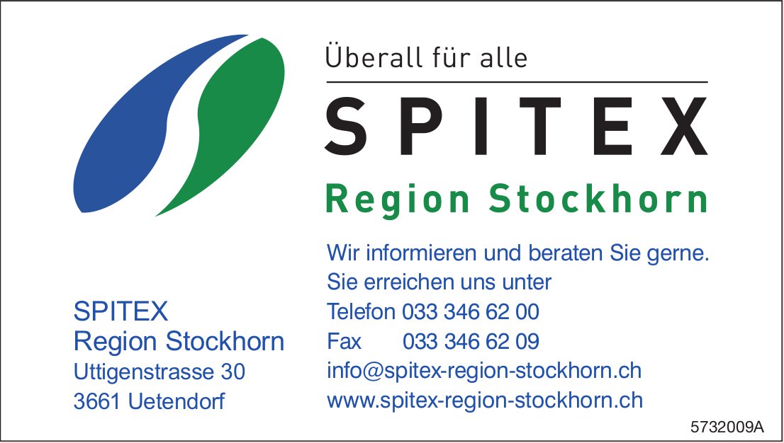 Spitex Region Stockhorn, Uetendorf - Überall für alle