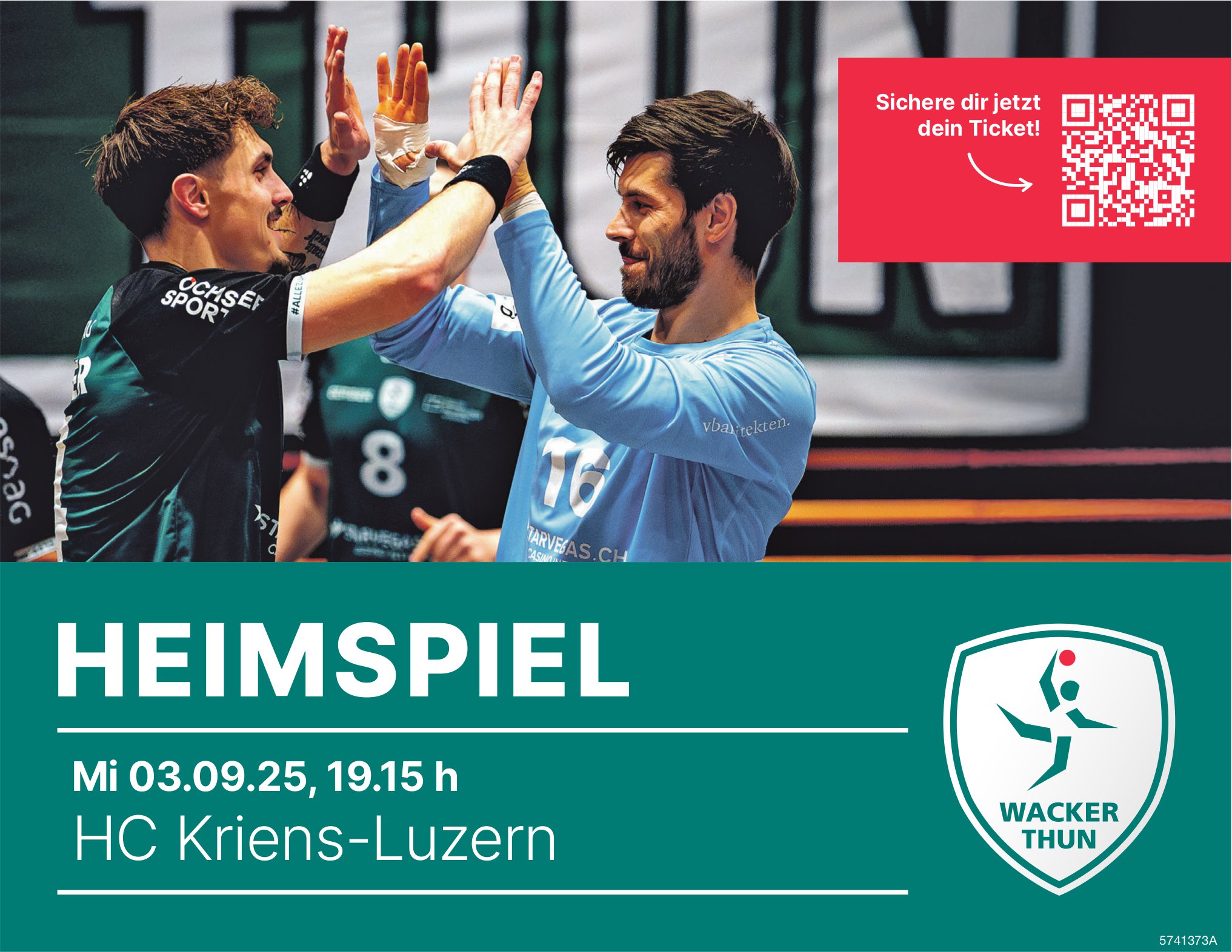 Wacker Thun - HC Kriens-Luzern, 3. September, thun