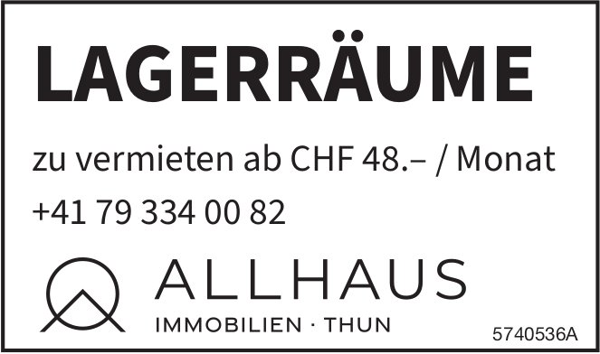 Lagerräume, zu vermieten