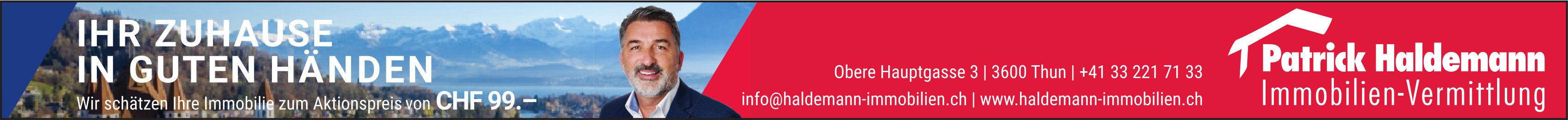 Haldemann Immobilien, Thun - Ihr Zuhause in guten Händen