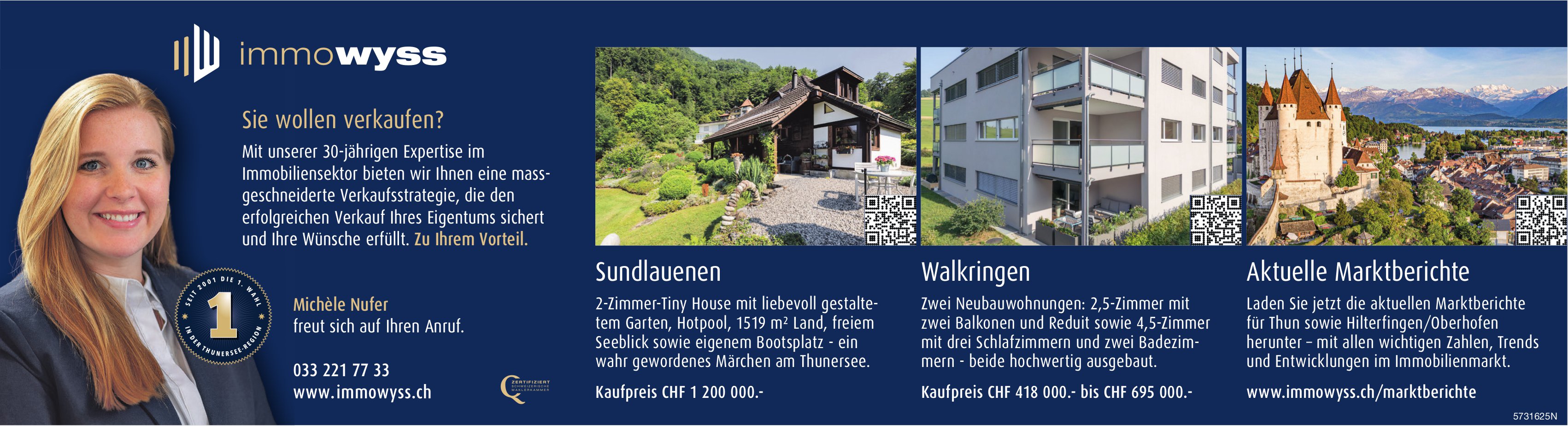 Immo Wyss, Sie wollen verkaufen?