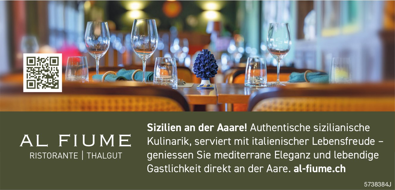 Ristorante al Fiume, Thalgut - Sizilien an der Aare