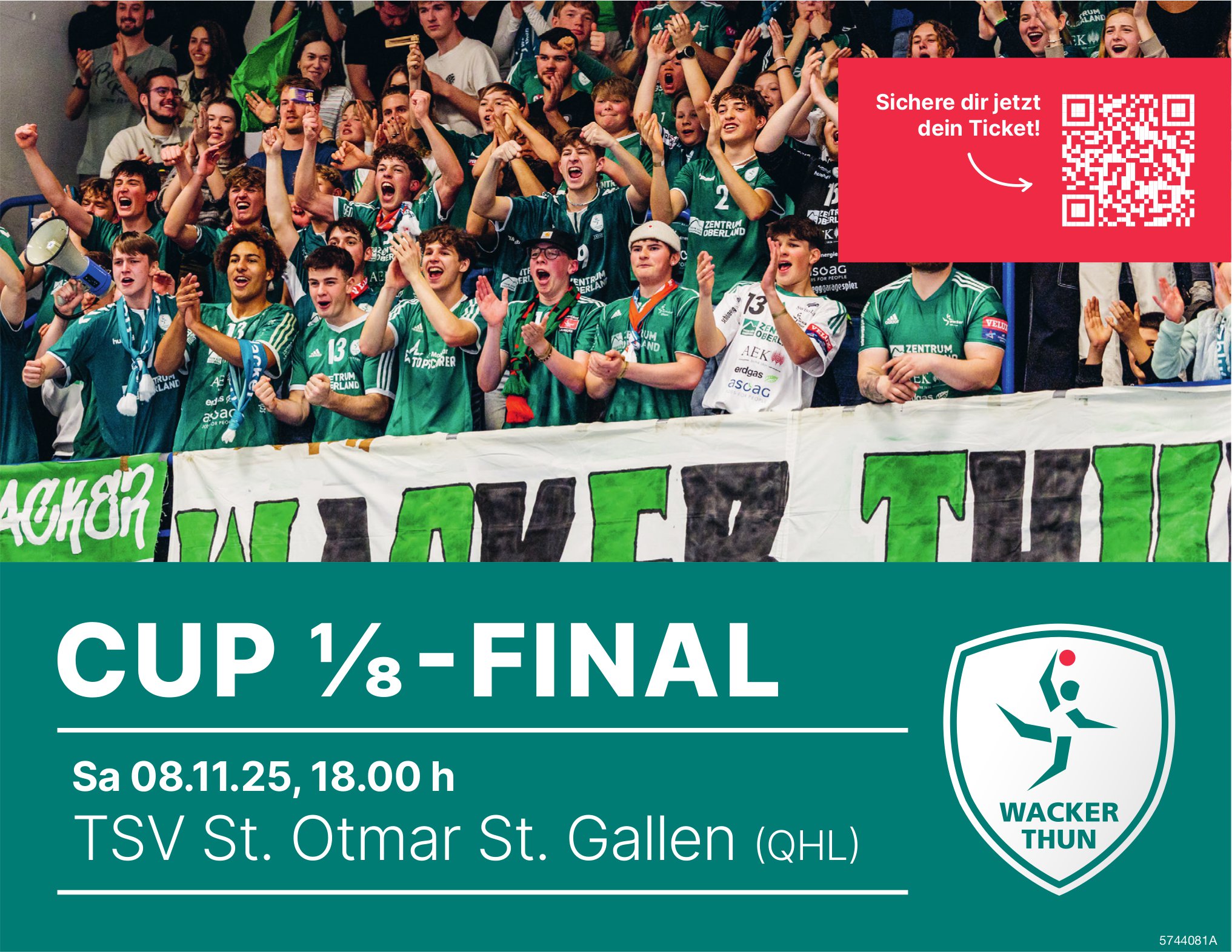 Wacker Thun - TSV St. Otmar St. Gallen, 8. November, Thun