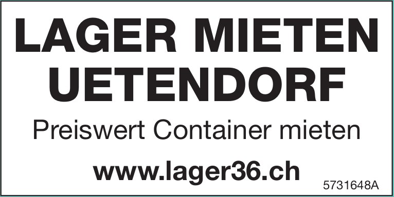 Lager, Uetendorf, zu vermieten