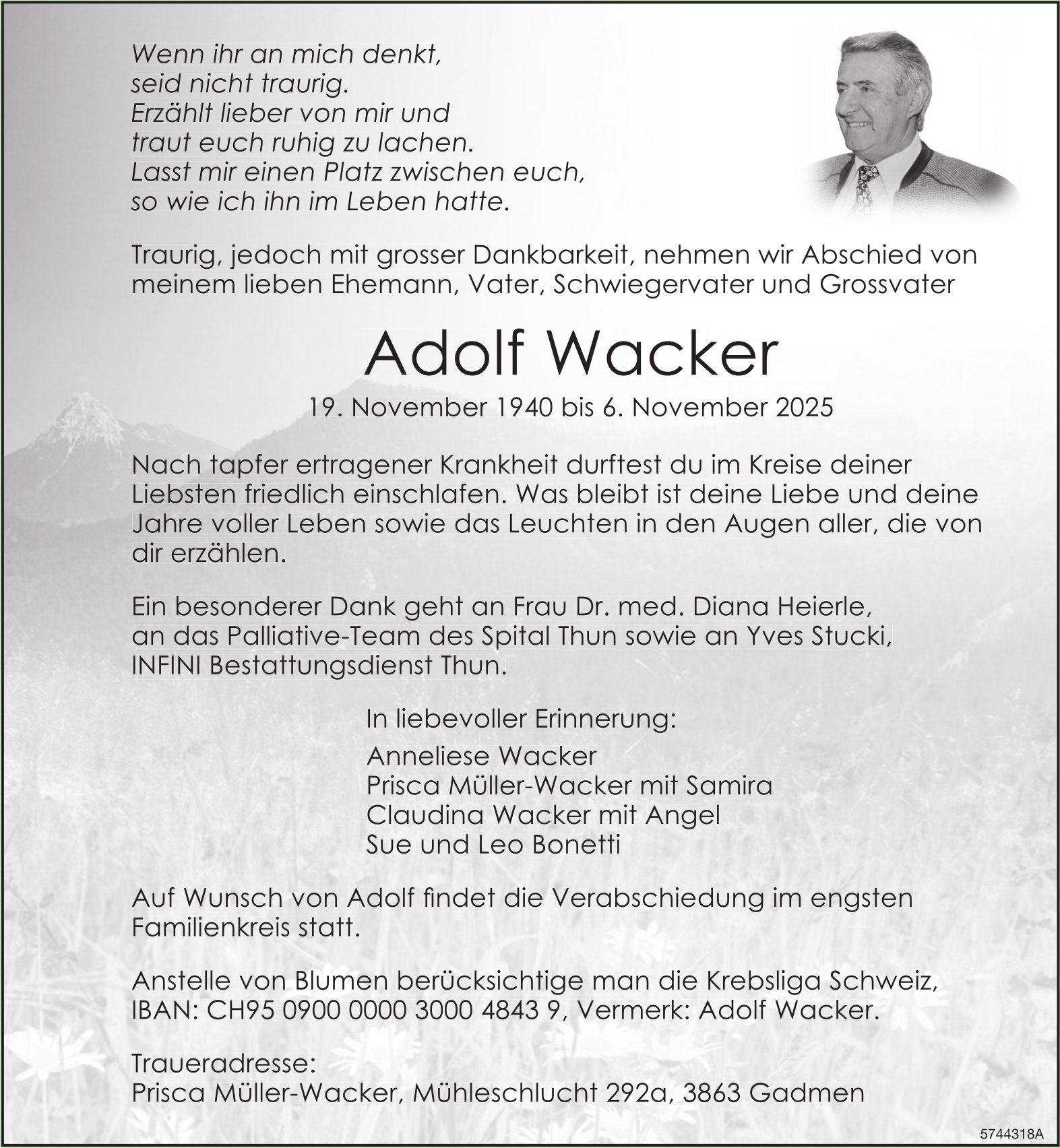 Wacker Adolf, November 2025 / TA