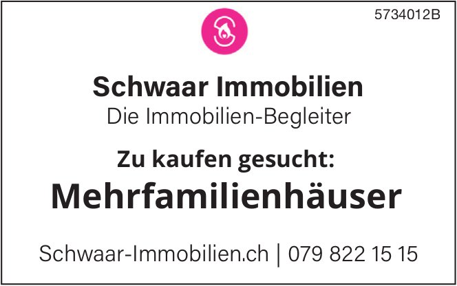 Mehrfamilienhäuser, zu kaufen gesucht