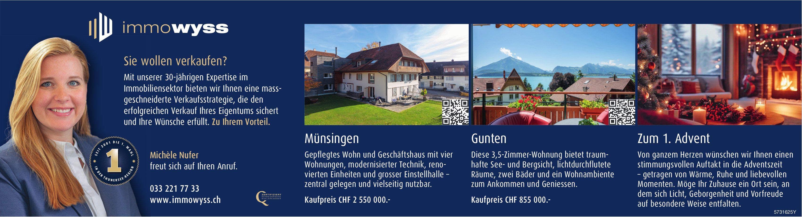 Immo Wyss, Sie wollen verkaufen?