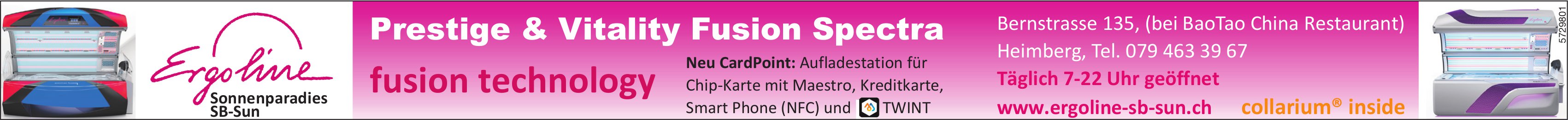 Ergoline SB Sun, Heimberg - Prestige & Vitality Fusion Spectra