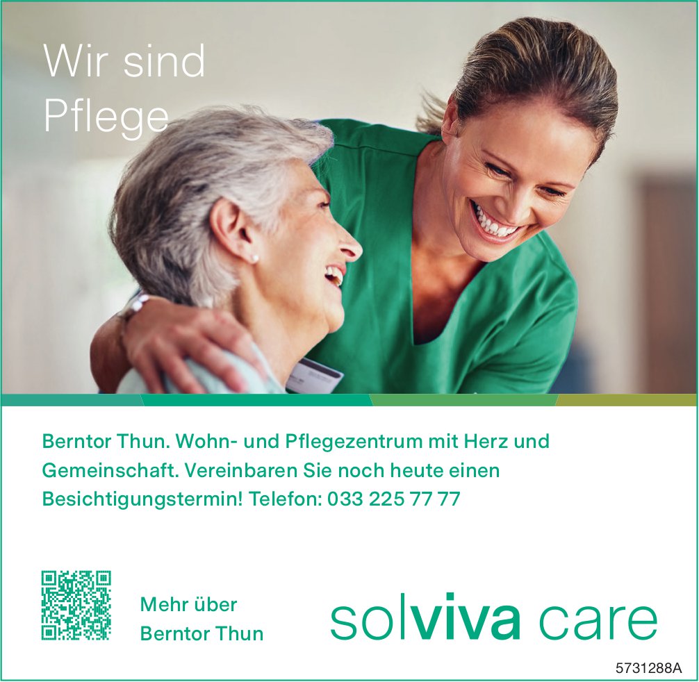 Solviva, Thun - Wir sind Pflege