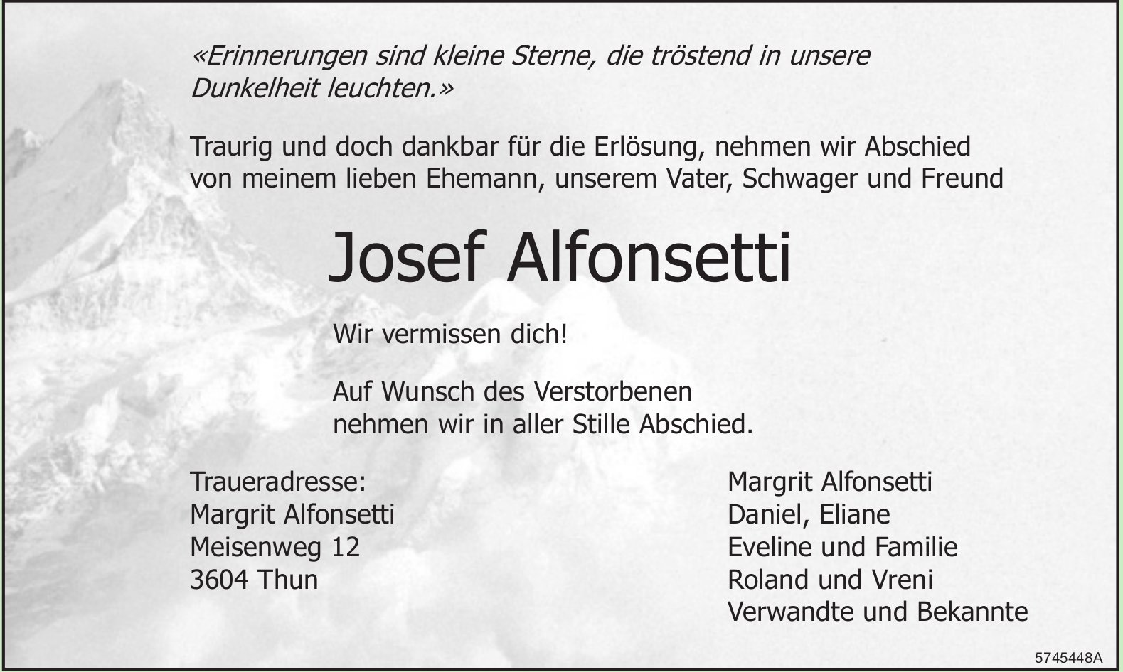 Alfonsetti Josef / TA
