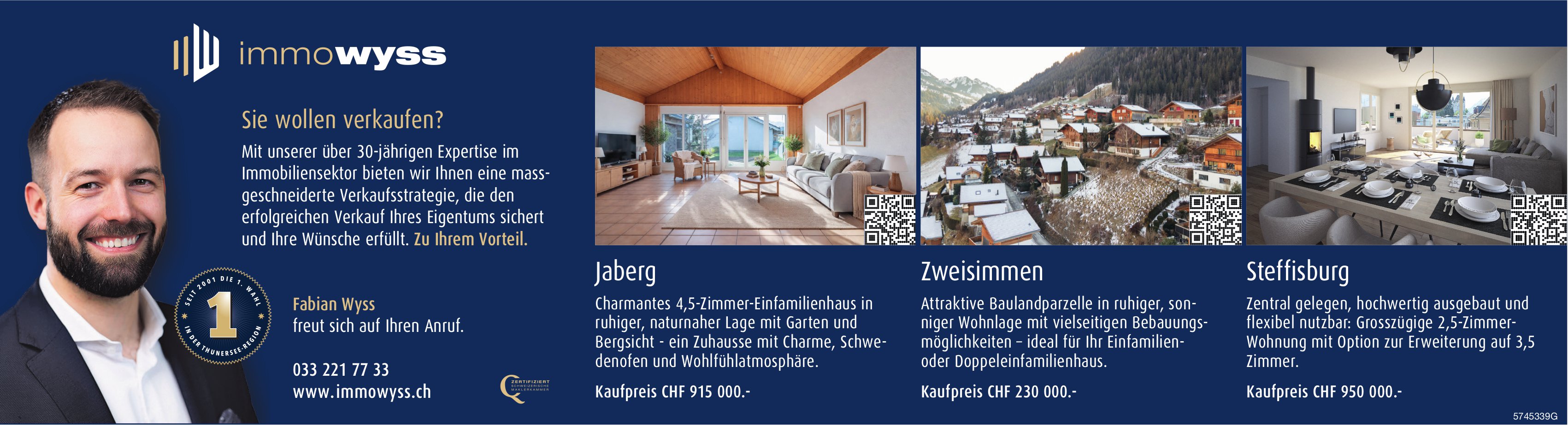 Immowyss, Sie wollen verkaufen?