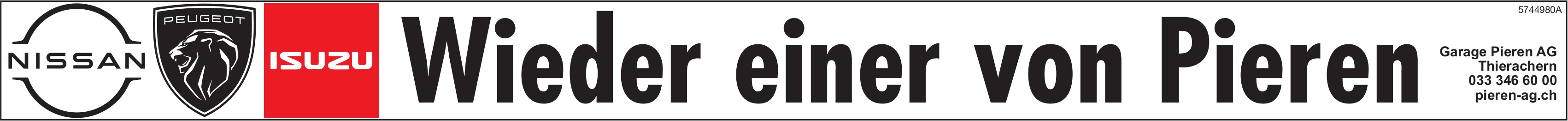 Garage Fieren AG, Thierachern - Wieder einer von Pieren