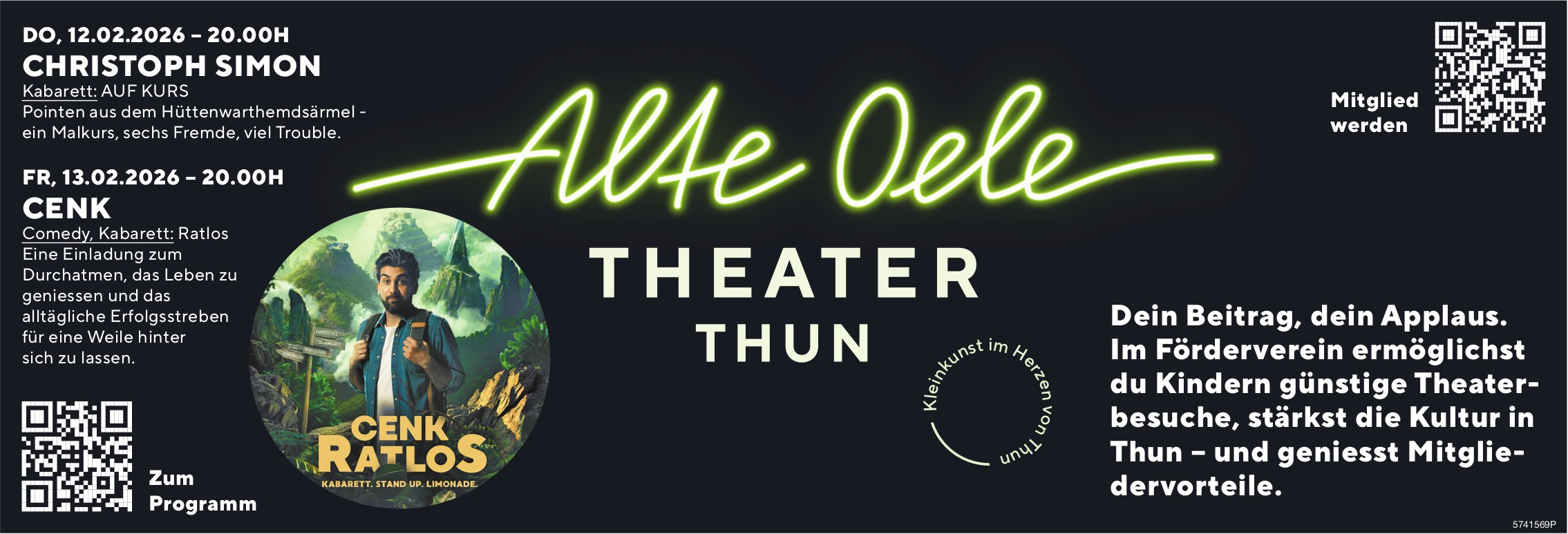 CHRISTOPH SIMON, CENK, 12. - 13. Februar, Alte Oele