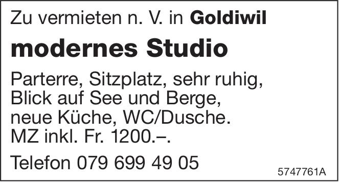 Modernes Studio, Goldiwil, zu vermieten