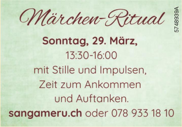 Märchen-Ritual, 29. März
